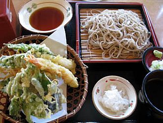 おおほり分店　天盛り蕎麦