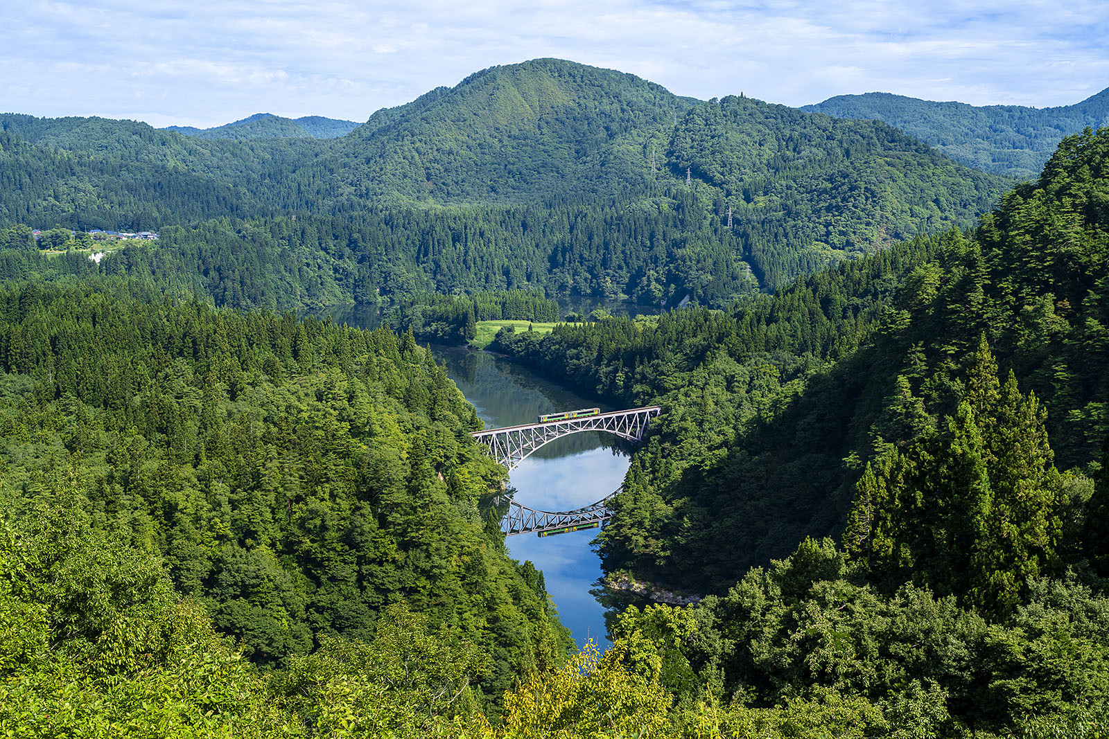 只見川第一橋梁
