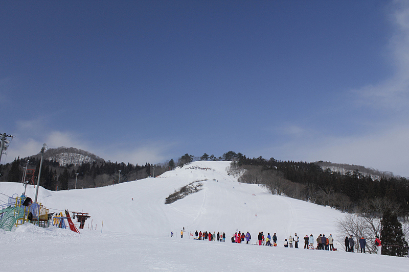 No.2589柳津温泉スキー場 (柳津町)(観光フォトライブラリ) 法人・教育・団体・メディアの皆様向け「ふくしまの旅」