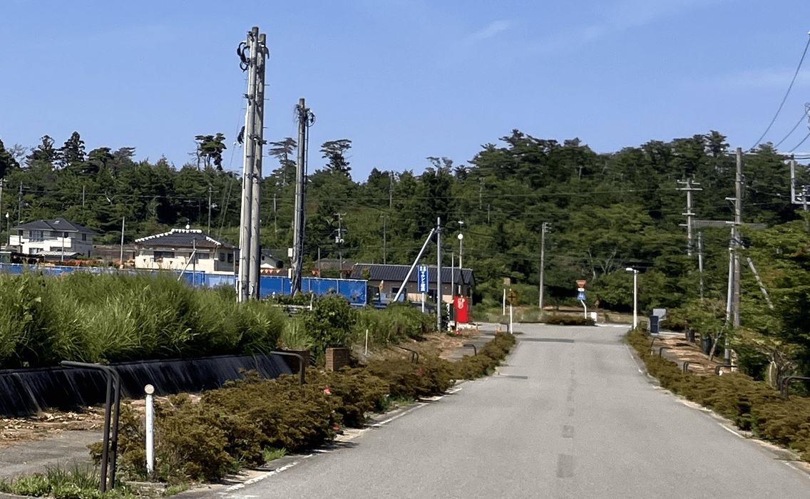 旧図書館前 大通り