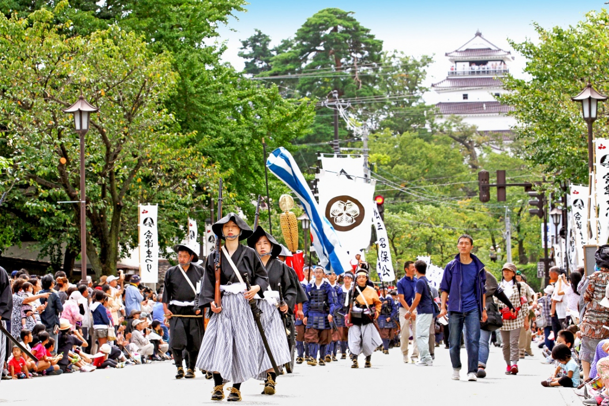 会津まつり体験プラン：藩公行列に参加しよう！