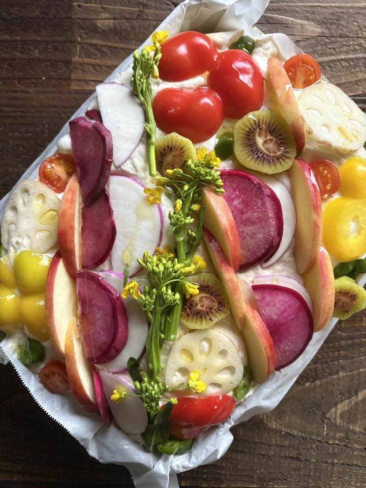 化学農薬、化学肥料不使用の小麦を100%使用したパン屋さんでフォカッチャアート体験！