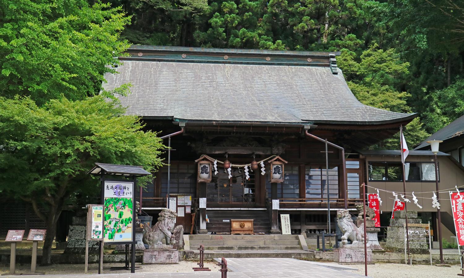 ご祭神は武甕槌命。8世紀にこの地に祀られました