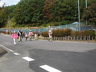 ウォーキング、スタート！