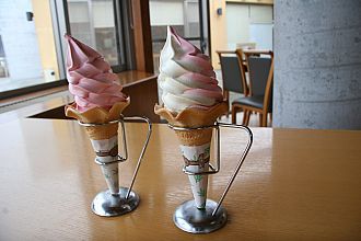 おすすめ「ダリアソフトクリーム」