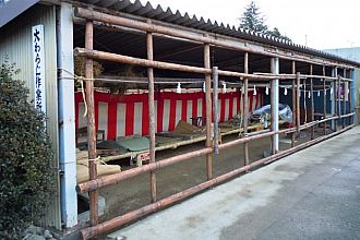 完成した今年の大わらじ