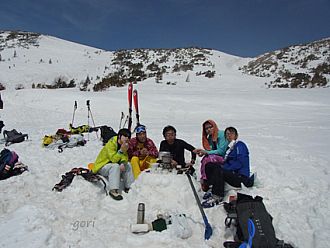 恒例の鍋焼きうどんパーティ