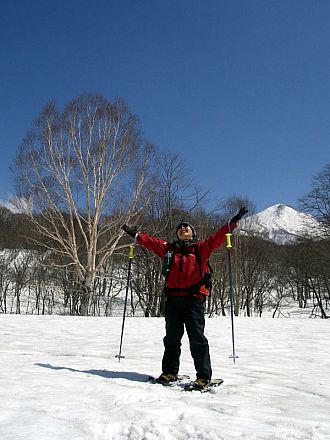 青空が気持ち良かったので深呼吸！