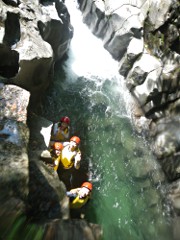 過激なダイブ「チキンクリフ」の上からいい顔