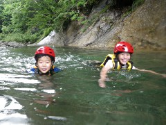 昨年に続き参加してくれた姉弟