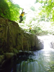 チキンクリフからダイブ！
