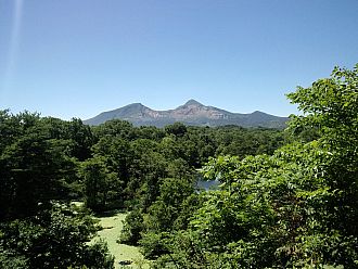 中瀬沼からの磐梯山