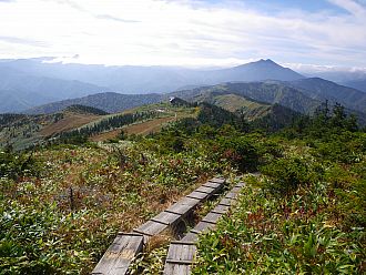 燧ヶ岳と駒ノ小屋