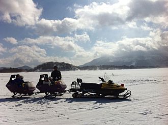 スノーモービル遊覧体験もセットですｗ