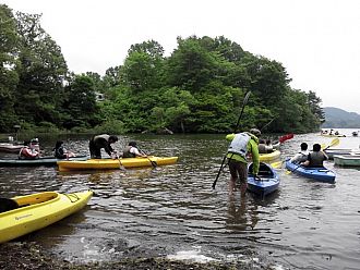 出船！どきどきわくわくの瞬間です。