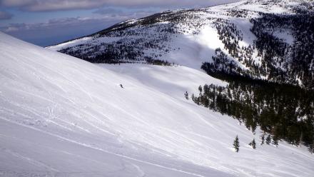絶景のオープンバーンを満喫（19日：打ち上げツアー）