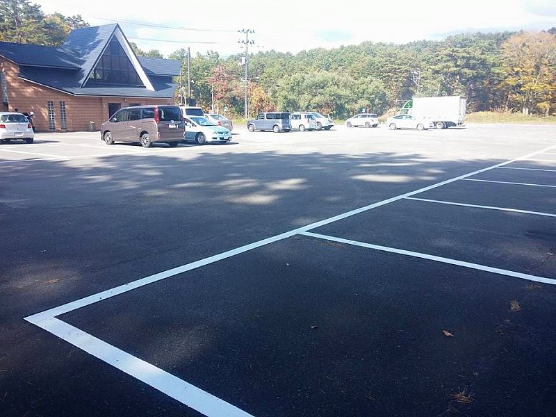 桧原湖第2駐車場