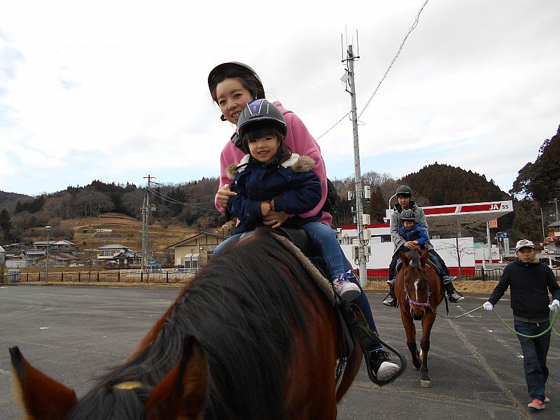 楽しい乗馬！
