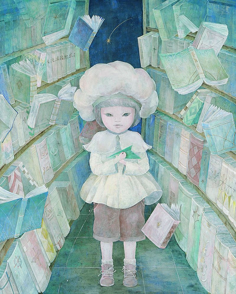 齋藤ナオ《little star〜ユニ帽の少年〜》2012年