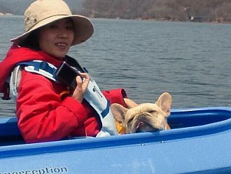 ぷかぷか気持ちいワン！