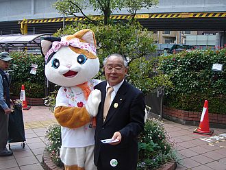 もう仲良しですね。