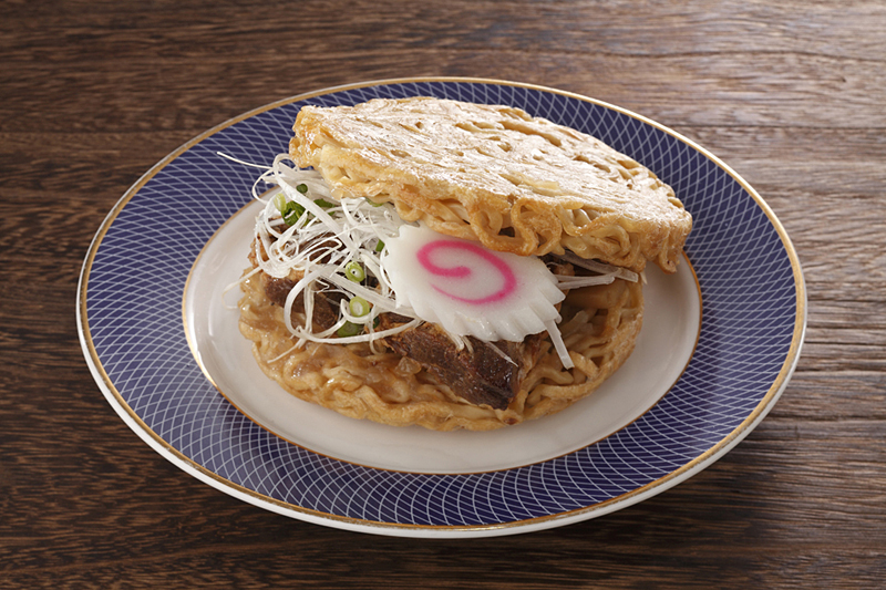 喜多方ラーメンバーガー