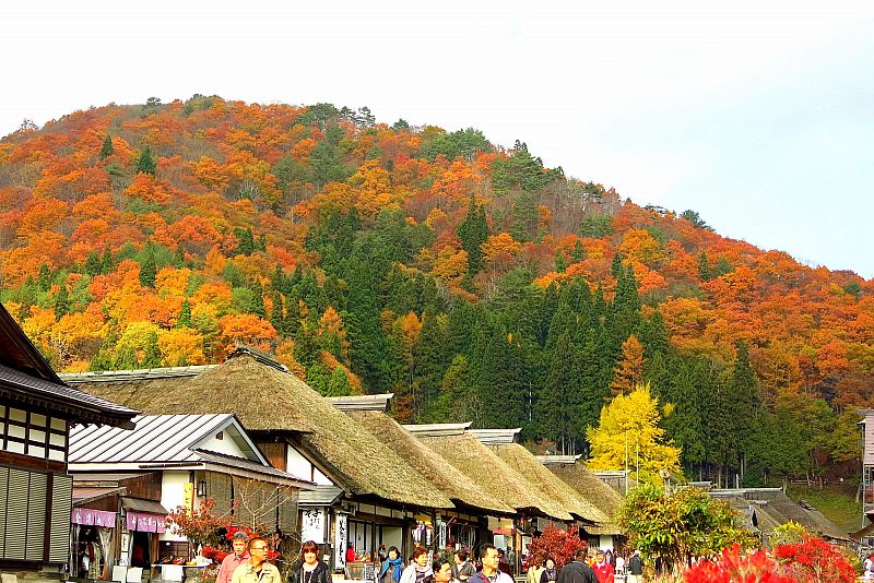 No 大内宿の秋 下郷町 みんなの投稿フォト 福島県観光情報サイト ふくしまの旅 公式